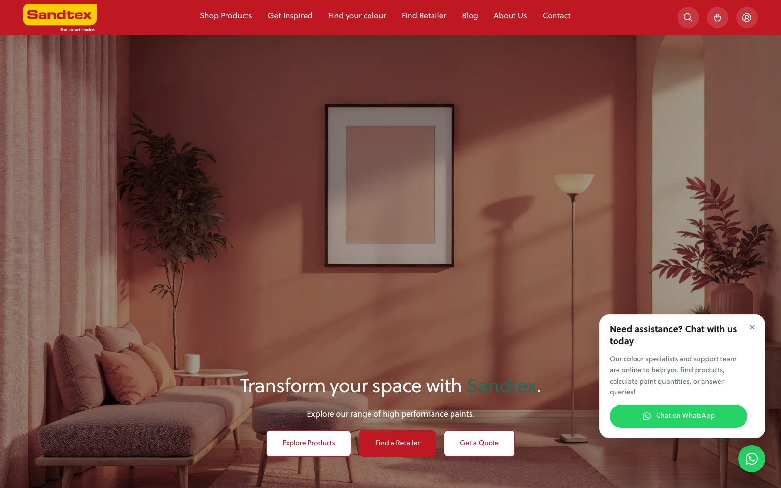 Sandtex E-commerce